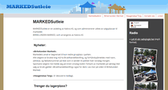 Desktop Screenshot of markedsutleie.no